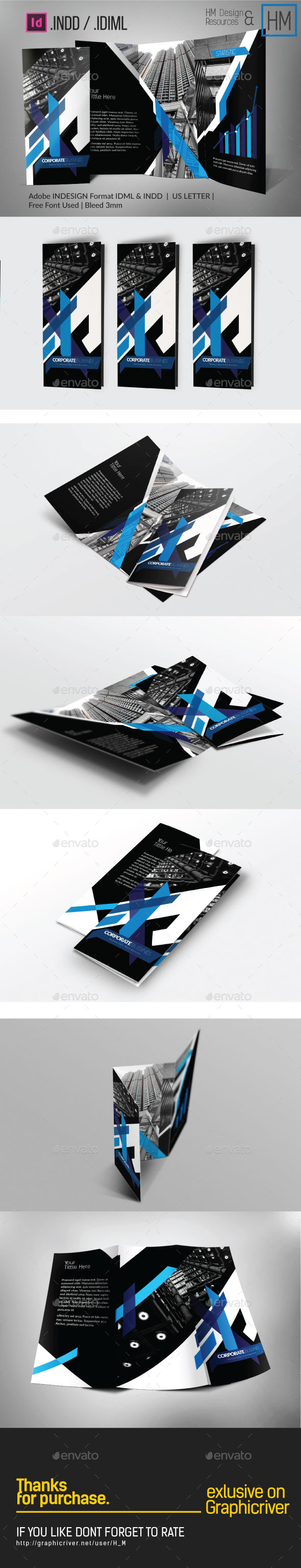 GraphicRiver Tri-Fold Modern Corporate 11307290 GraphicRiver Tri-Fold Modern Corporate 11307290