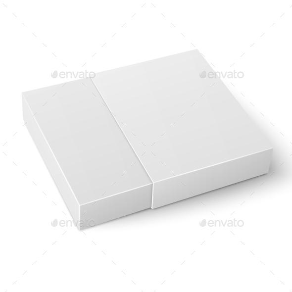 GraphicRiver White Sliding Cardboard Box Template 11307614 GraphicRiver White Sliding Cardboard Box Template 11307614