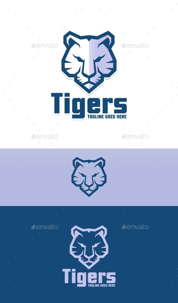 GraphicRiver Tigers Logo Template 11309100 GraphicRiver Tigers Logo Template 11309100