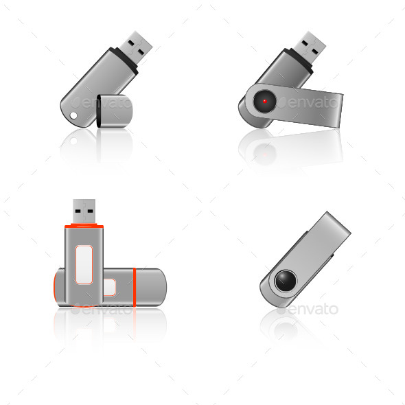 GraphicRiver USB Flash Drives 11309460 GraphicRiver USB Flash Drives 11309460