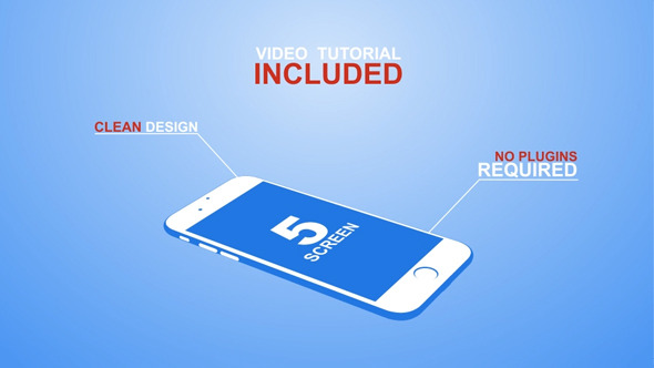 Free download Animated Mobile App nulled Videohive