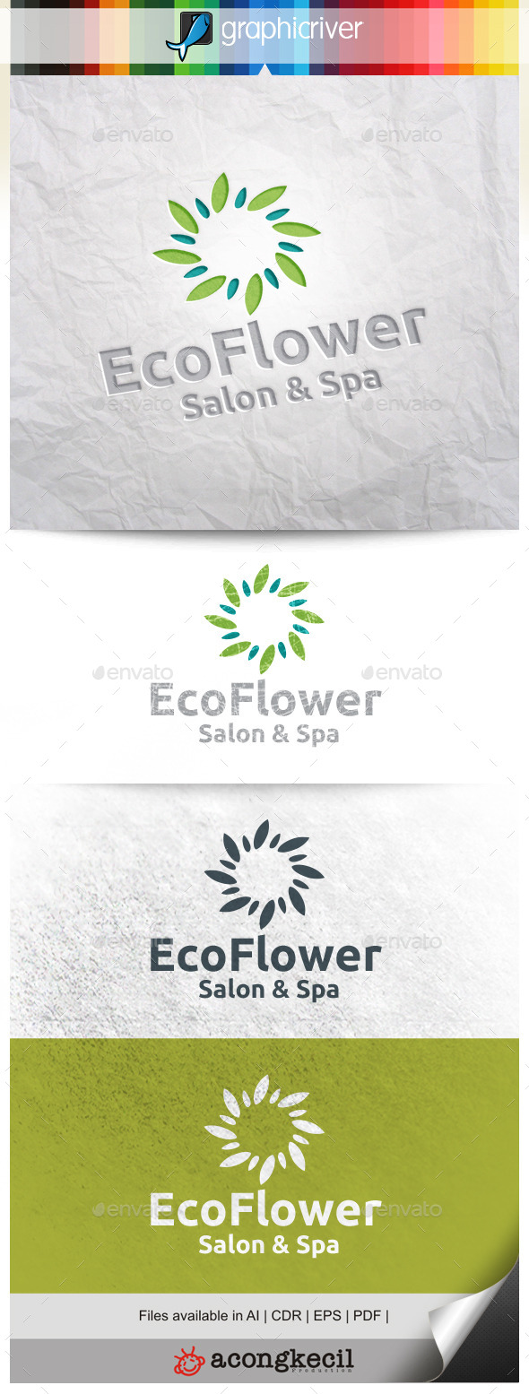 GraphicRiver Eco Flower V.2 11310079 GraphicRiver Eco Flower V.2 11310079