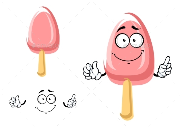 GraphicRiver Cartoon Ice Cream Stick Or Ice Lolly Character 11310142 GraphicRiver Cartoon Ice Cream Stick Or Ice Lolly Character 11310142