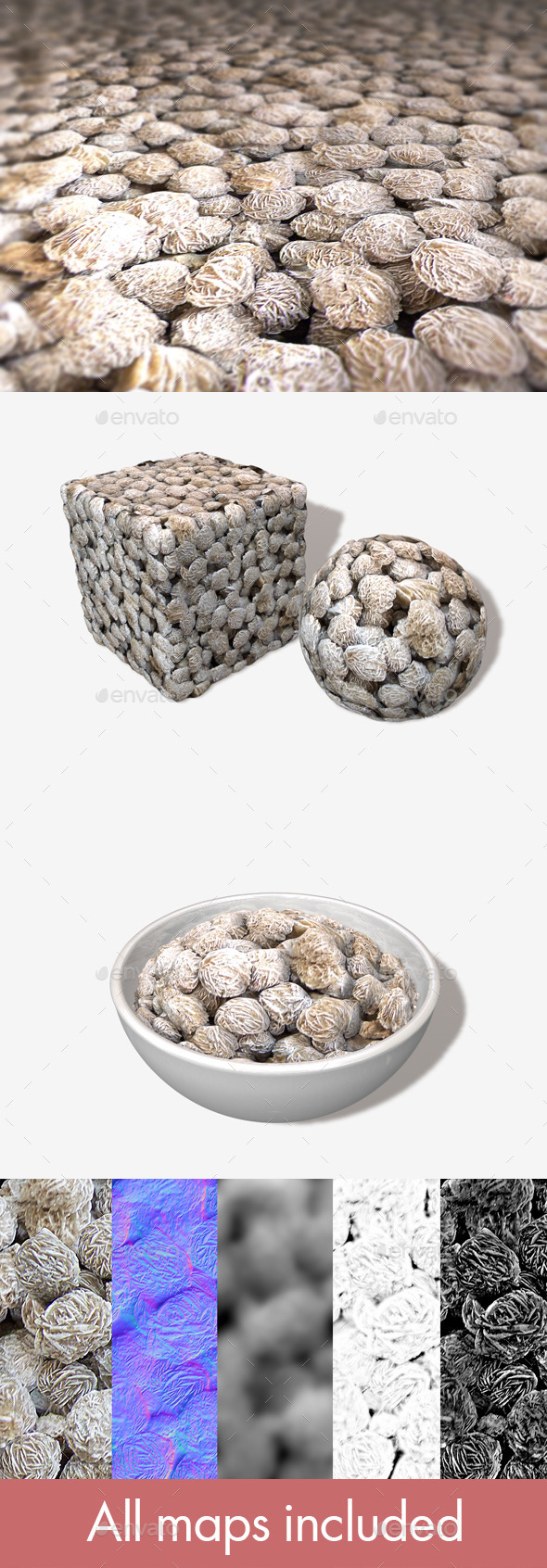 3DOcean Desert Rose Stones Seamless Texture 11310544 3DOcean Desert Rose Stones Seamless Texture 11310544
