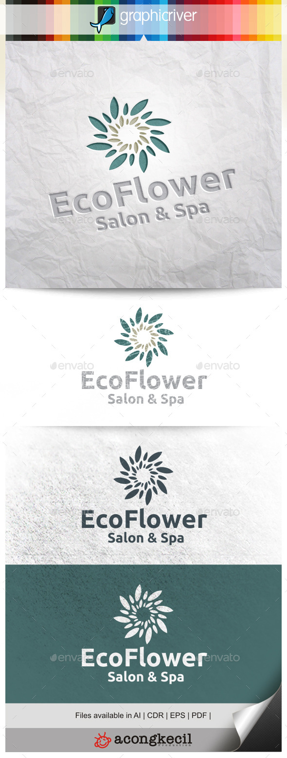 GraphicRiver Eco Flower V.3 11311257 GraphicRiver Eco Flower V.3 11311257