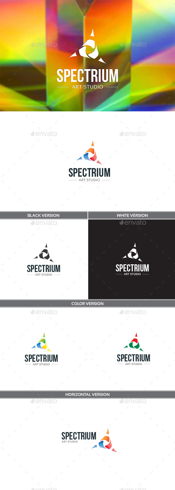 GraphicRiver Spectrium Logo 11311280 GraphicRiver Spectrium Logo 11311280