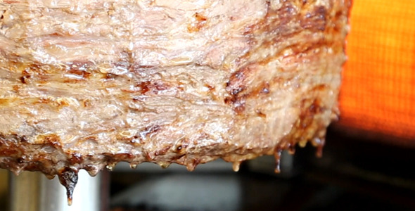 Turkish Doner Kebab Meat Sliced Ready Turkish Doner Kebab Meat Sliced Ready