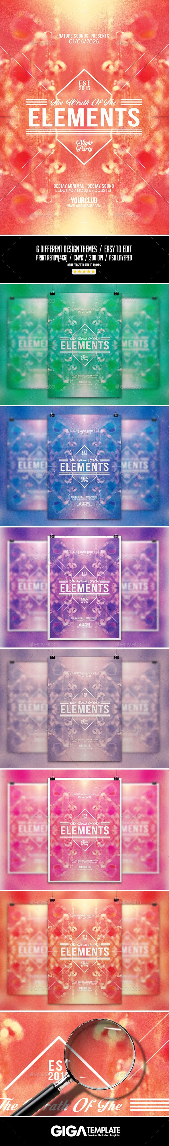 GraphicRiver The Elements Abstract Minimal Flyer PSD Template 11313281 GraphicRiver The Elements Abstract Minimal Flyer PSD Template 11313281