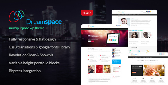 Dreamspace Responsive WordPress Theme