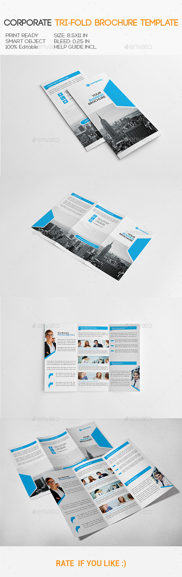 GraphicRiver Corporate Trifold Brochure 11314647 GraphicRiver Corporate Trifold Brochure 11314647