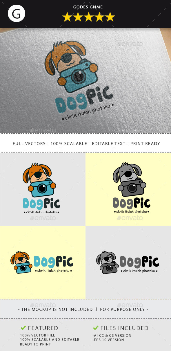 GraphicRiver Dog Pic 11314712 GraphicRiver Dog Pic 11314712