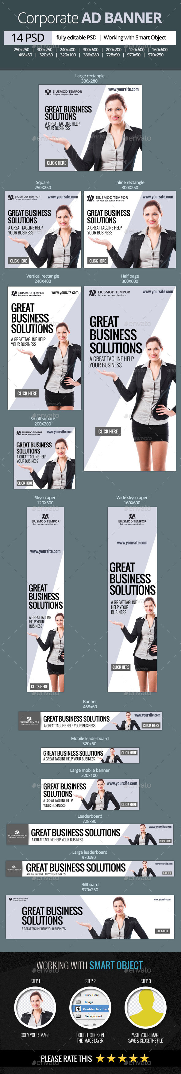 GraphicRiver Corporate and Business web banners 11315959 GraphicRiver Corporate and Business web banners 11315959