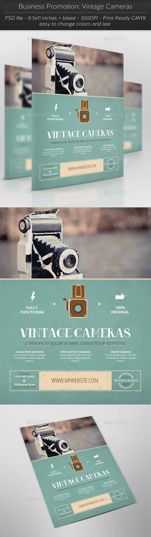 Business Promotion: Vintage Cameras (Corporate)