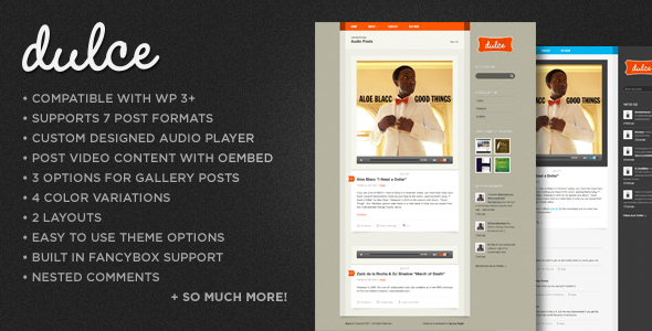 Dulce A Tumblr Style WordPress Theme Dulce A Tumblr Style WordPress Theme