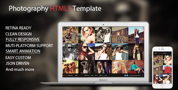 Pinetree - Photography HTML5 Template