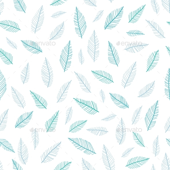 GraphicRiver Vectgor Blue Green Feathers Pastel Seamless 11317101 GraphicRiver Vectgor Blue Green Feathers Pastel Seamless 11317101