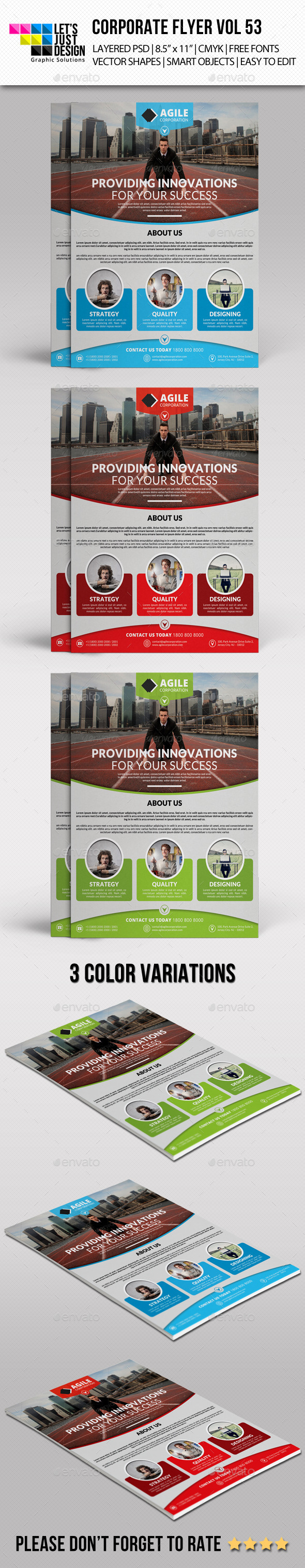 GraphicRiver Corporate Flyer Template Vol 53 11317365 GraphicRiver Corporate Flyer Template Vol 53 11317365