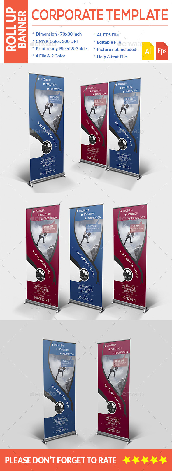 GraphicRiver Roll Up Banner 11317511 GraphicRiver Roll Up Banner 11317511