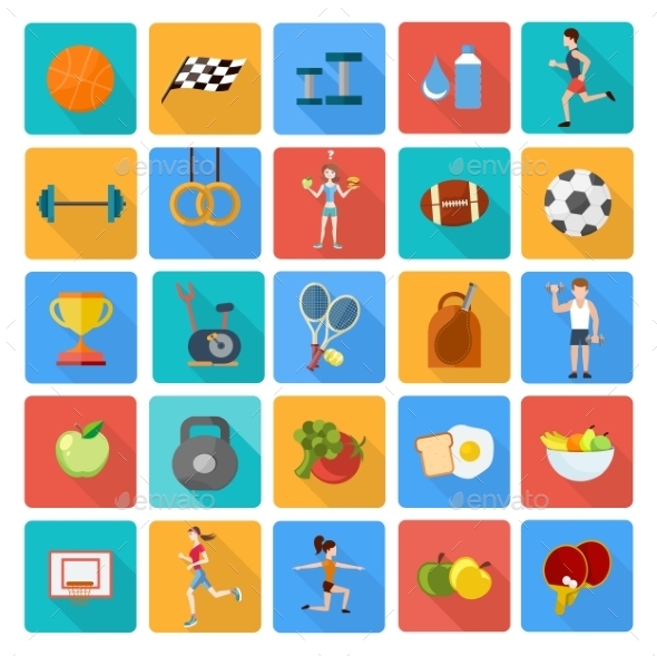 Set Of Sport Icons