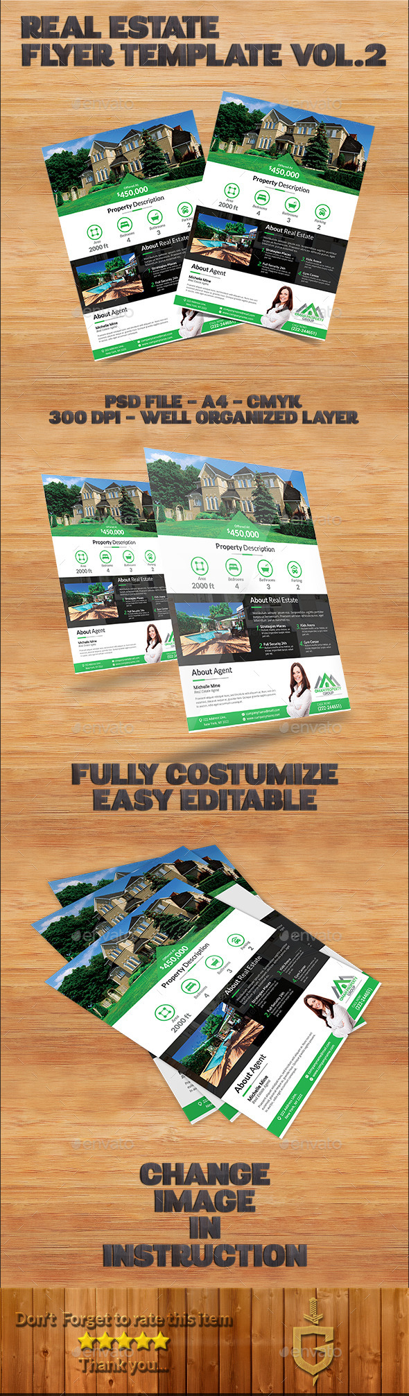 Real Estate Flyer Template Vol.2 (Commerce)