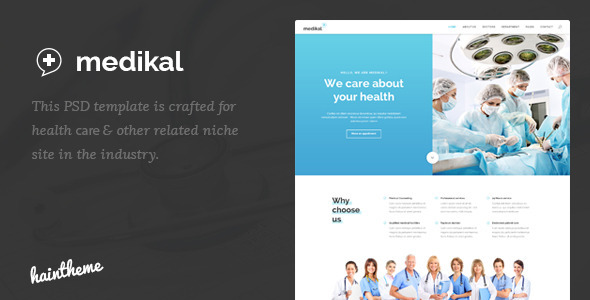 ThemeForest Medikal Health Care & Medical PSD Template 11322758 ThemeForest Medikal Health Care & Medical PSD Template 11322758
