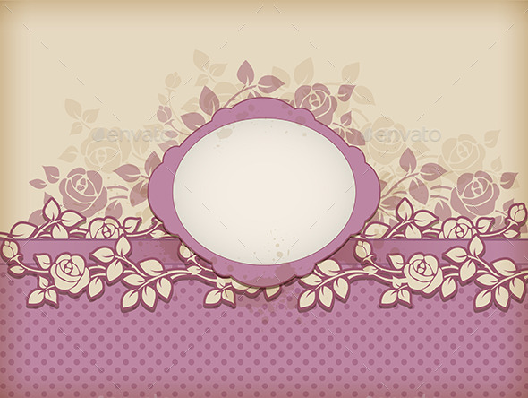 Vintage Floral Background (Backgrounds)