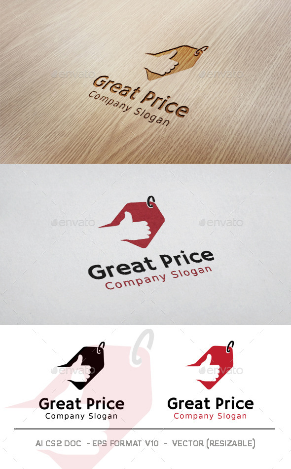 GraphicRiver Great Price Logo 11323417 GraphicRiver Great Price Logo 11323417