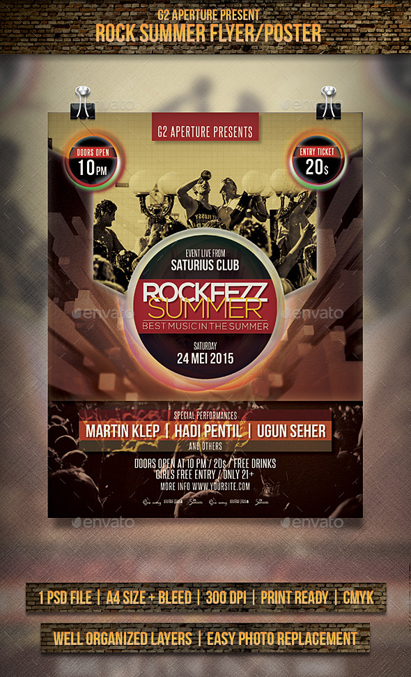 Rock Summer Flyer / Poster