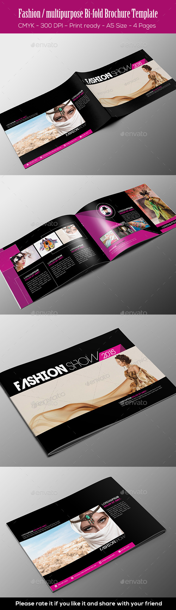 GraphicRiver Fashion Multipurpose Bi-fold Brochure Template 11326020 GraphicRiver Fashion Multipurpose Bi-fold Brochure Template 11326020