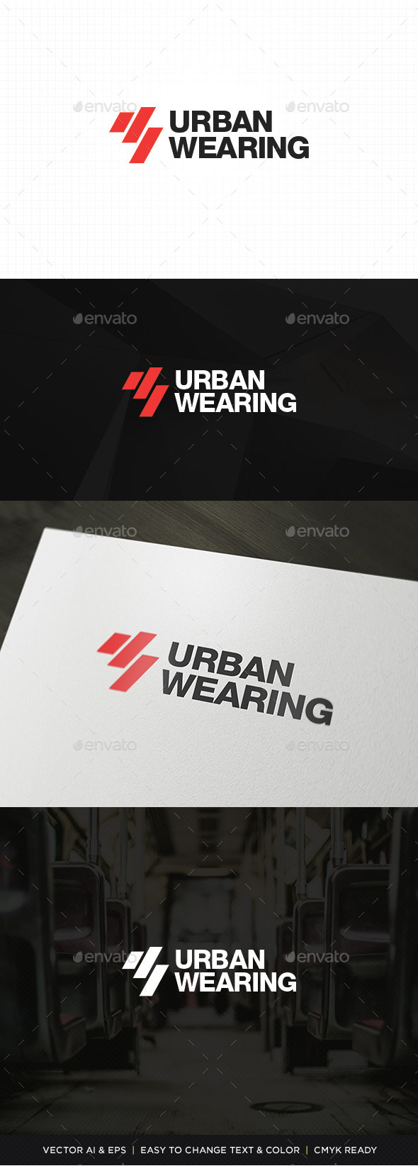 GraphicRiver Urban Wearing Logo 11326723 GraphicRiver Urban Wearing Logo 11326723