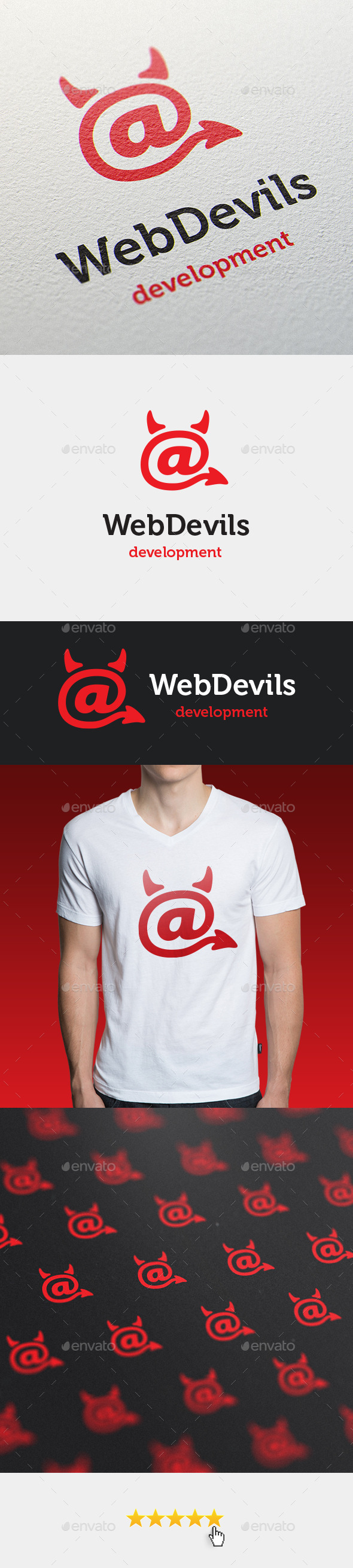 GraphicRiver Web Devils Logo Template 11325550 GraphicRiver Web Devils Logo Template 11325550