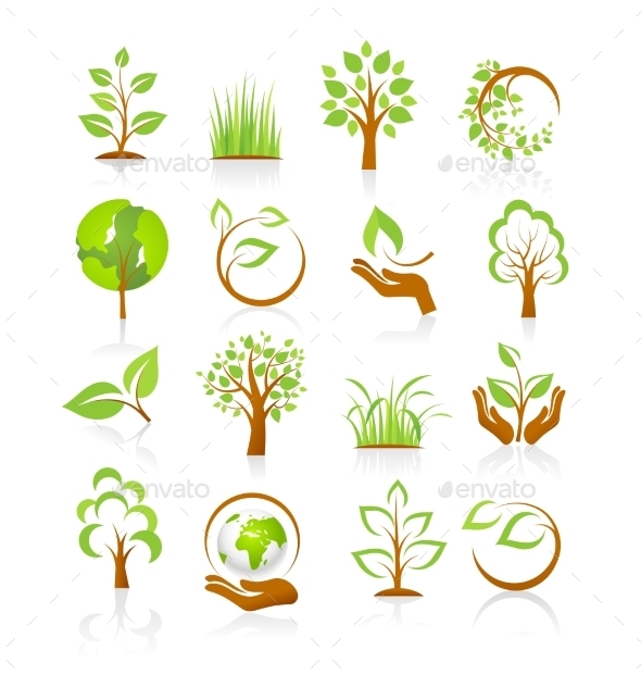 GraphicRiver Set Of Nature Icons 11327882 GraphicRiver Set Of Nature Icons 11327882