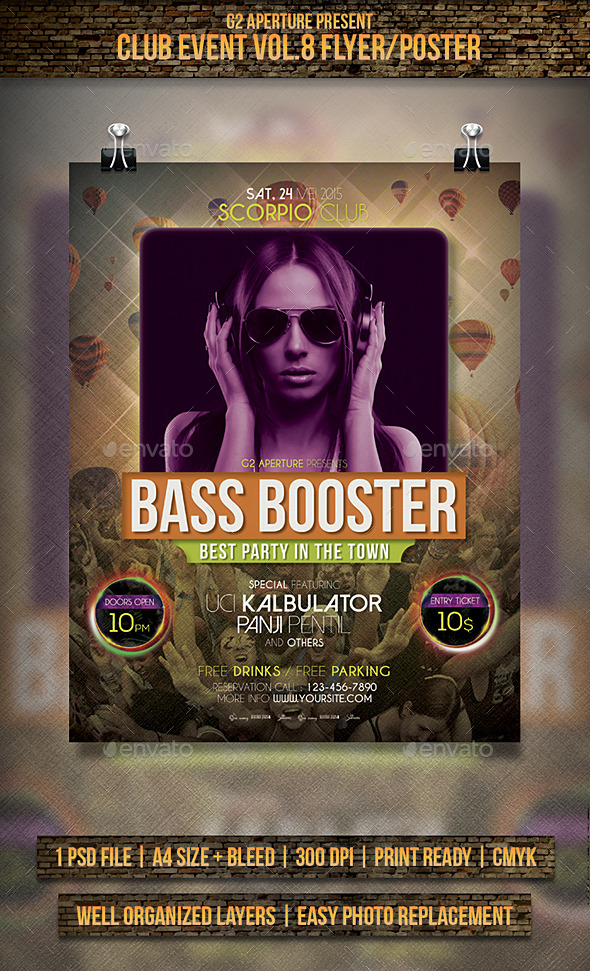 GraphicRiver Club Event Flyer Poster Vol.8 11328571 GraphicRiver Club Event Flyer Poster Vol.8 11328571