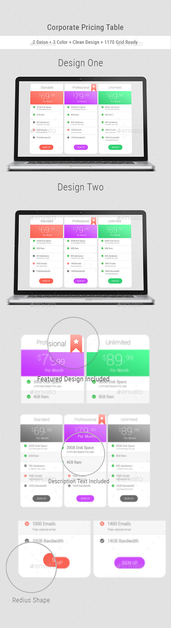GraphicRiver Corporate Pricing Table 11331471 GraphicRiver Corporate Pricing Table 11331471