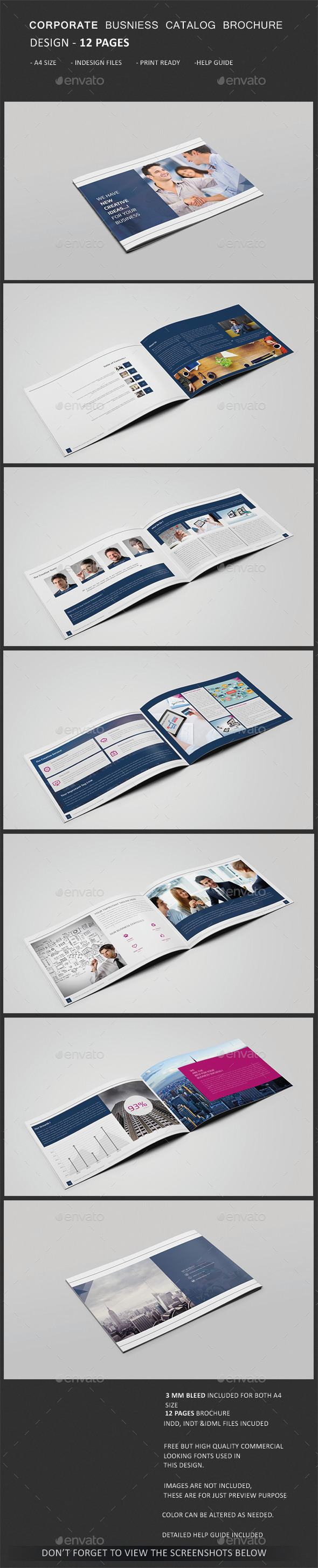 GraphicRiver Corporate Business Catalog Brochure 11332048 GraphicRiver Corporate Business Catalog Brochure 11332048