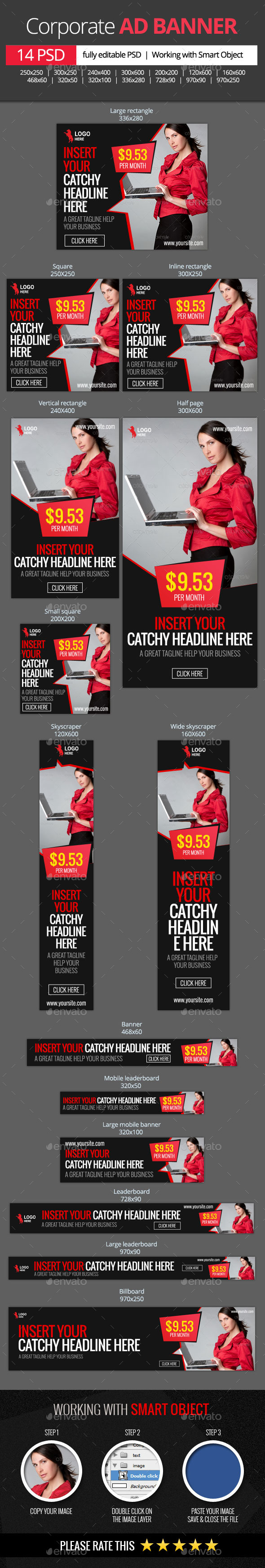 GraphicRiver Corporate and Business web banners 11332554 GraphicRiver Corporate and Business web banners 11332554