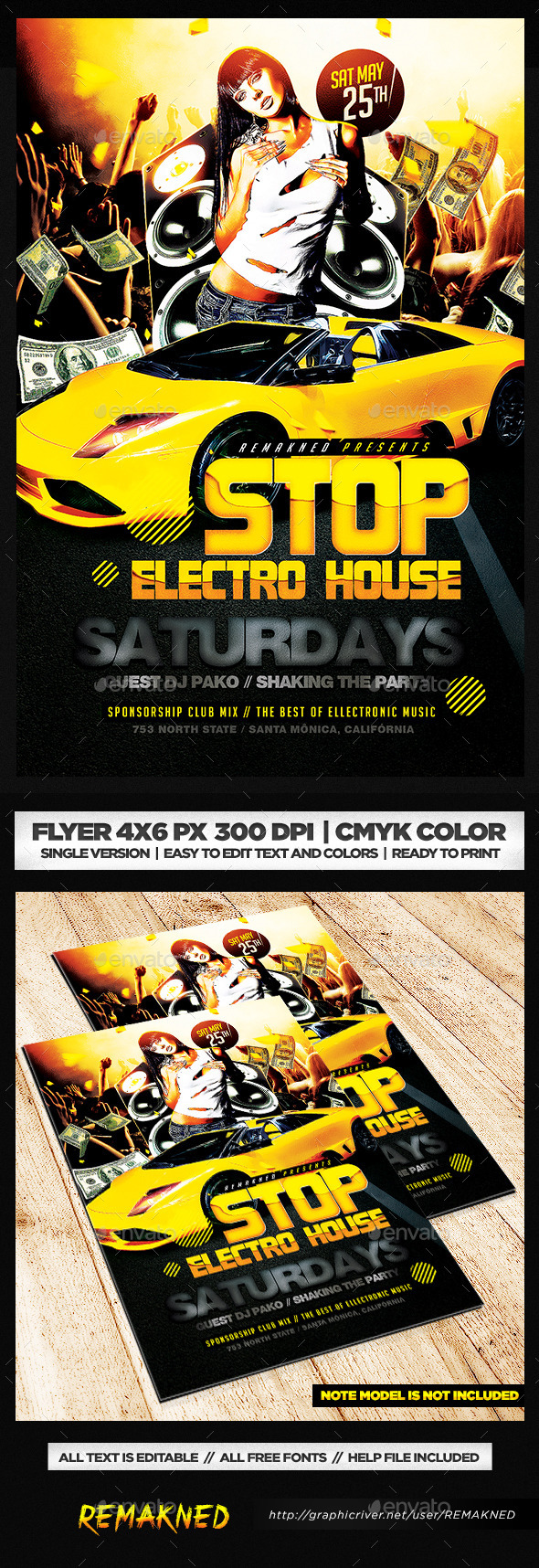 GraphicRiver Stop Electro House Flyer Template PSD 11332775 GraphicRiver Stop Electro House Flyer Template PSD 11332775