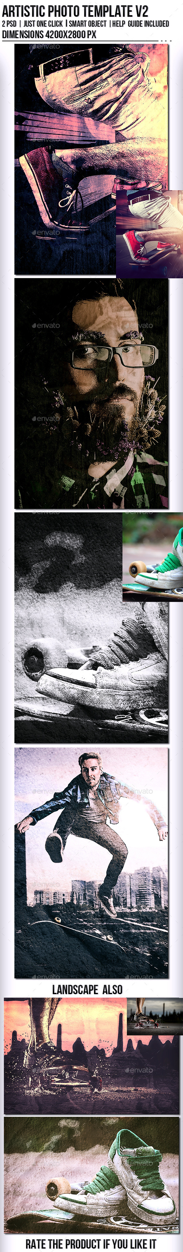 GraphicRiver Artistic Photo Templates V2 11332778 GraphicRiver Artistic Photo Templates V2 11332778