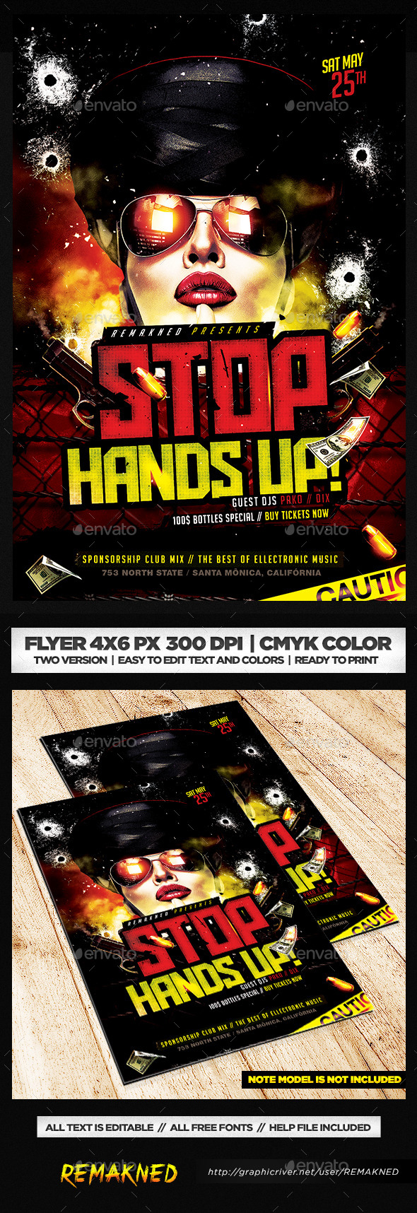 GraphicRiver Stop Hands Up Flyer Template PSD 11333451 GraphicRiver Stop Hands Up Flyer Template PSD 11333451