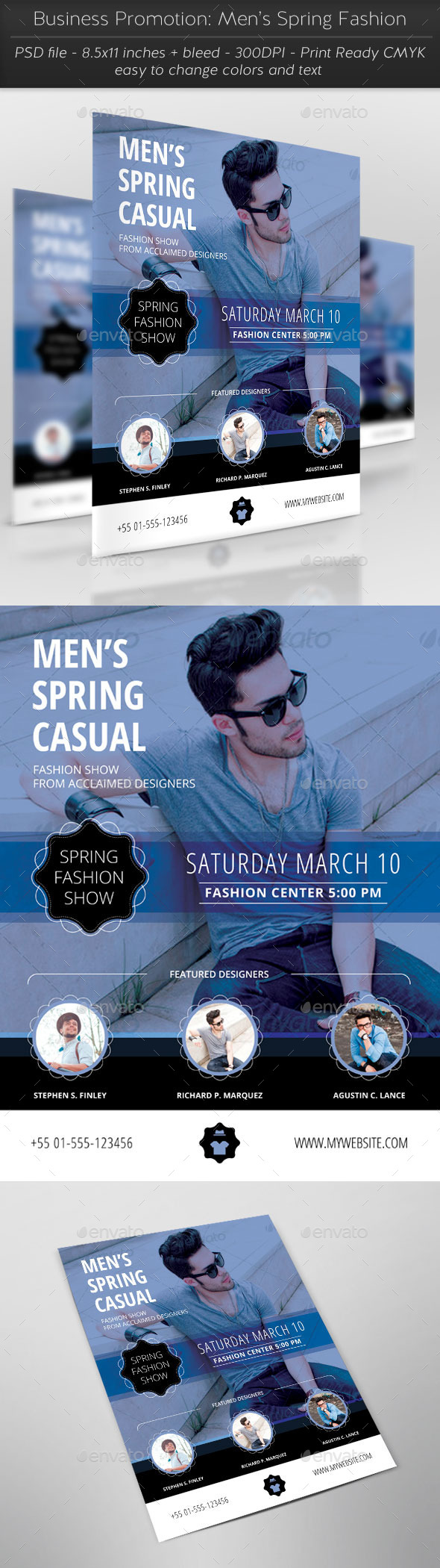 GraphicRiver Business Promotion Men's Spring Fashion 11334185 GraphicRiver Business Promotion Men's Spring Fashion 11334185
