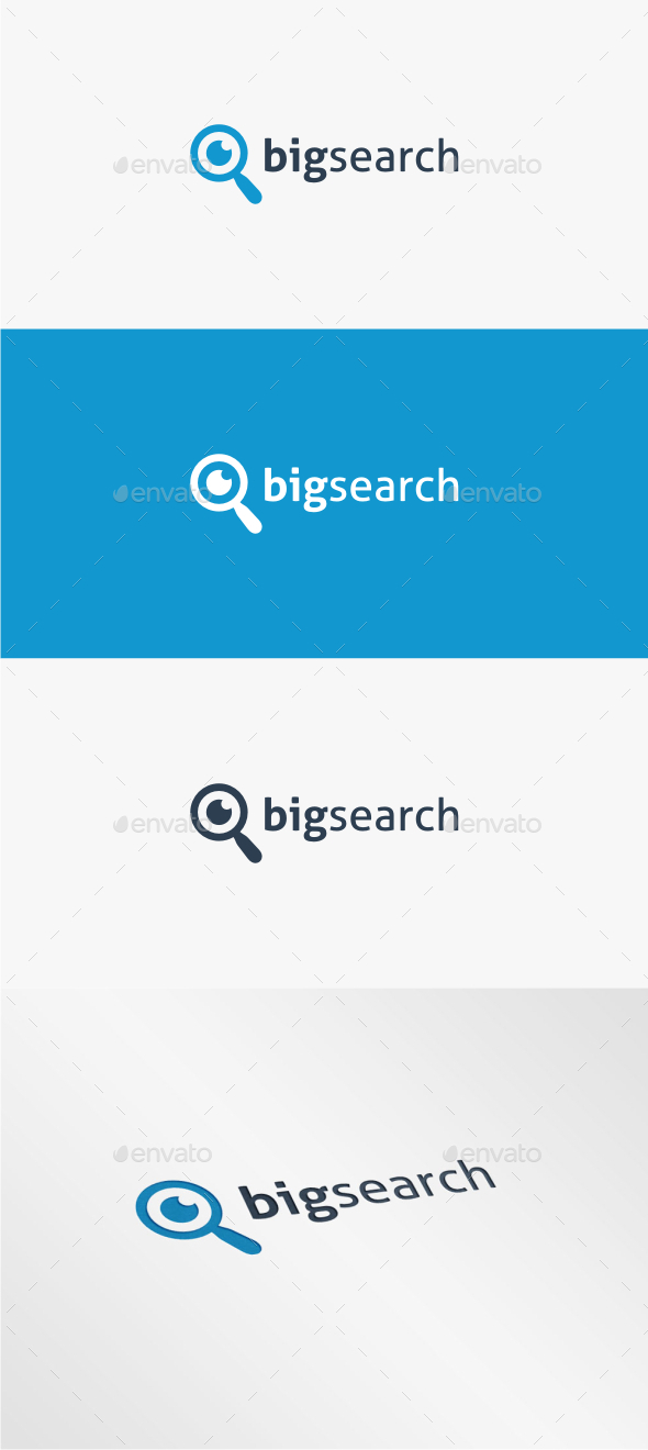 GraphicRiver Big Search Logo Template 11334299 GraphicRiver Big Search Logo Template 11334299