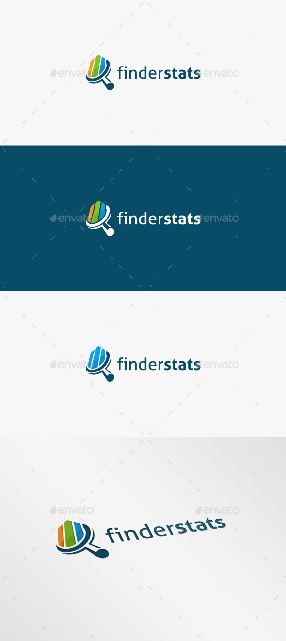 GraphicRiver Finder Stats Logo Template 11334699 GraphicRiver Finder Stats Logo Template 11334699