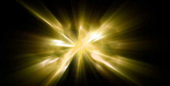 Motion Graphics - Light Blast Gold HD | VideoHive