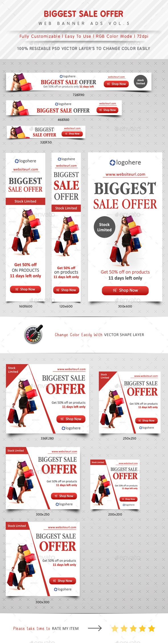 GraphicRiver Biggest Sale Offer Web Banner Vol.5 11337245 GraphicRiver Biggest Sale Offer Web Banner Vol.5 11337245