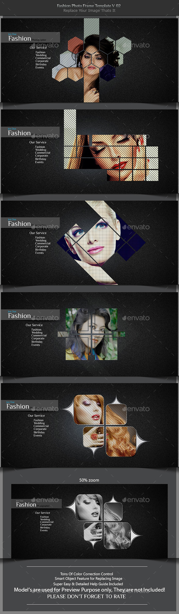 GraphicRiver Fashion Photo Frame Template v02 11337961 GraphicRiver Fashion Photo Frame Template v02 11337961
