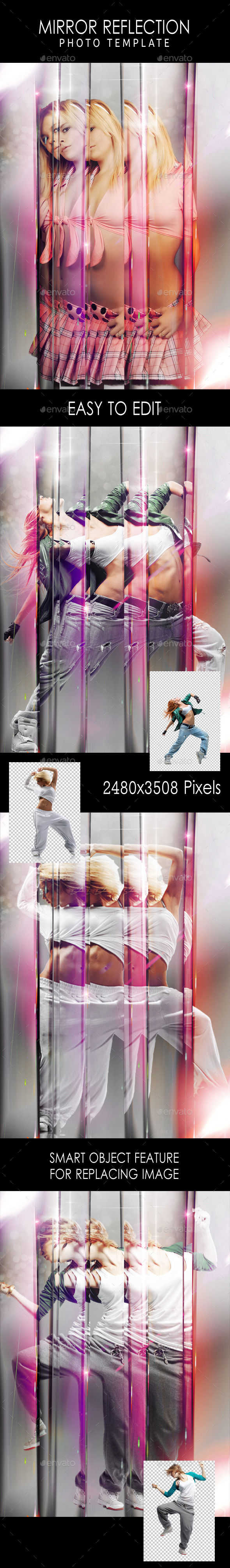 GraphicRiver Mirror Reflection Photo Template 11282377 GraphicRiver Mirror Reflection Photo Template 11282377