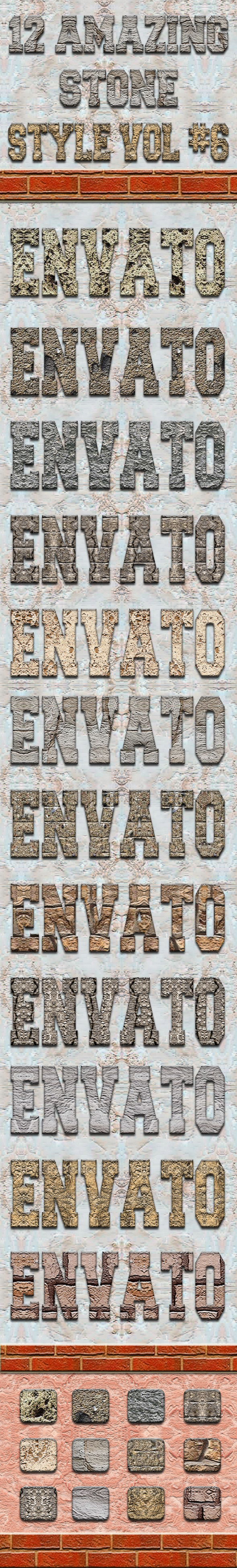 GraphicRiver 12 Amazing Stone Style Vol 6 11342448 GraphicRiver 12 Amazing Stone Style Vol 6 11342448