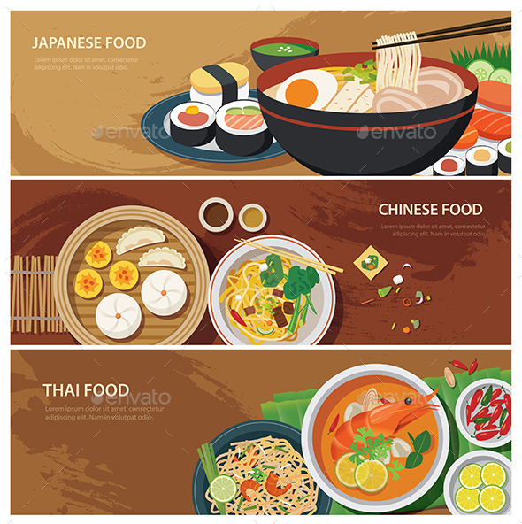 GraphicRiver Asia Street Food Web Banner 11349161 GraphicRiver Asia Street Food Web Banner 11349161