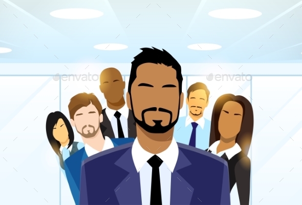 GraphicRiver Business People Group Leader Diverse Team 11349960 GraphicRiver Business People Group Leader Diverse Team 11349960