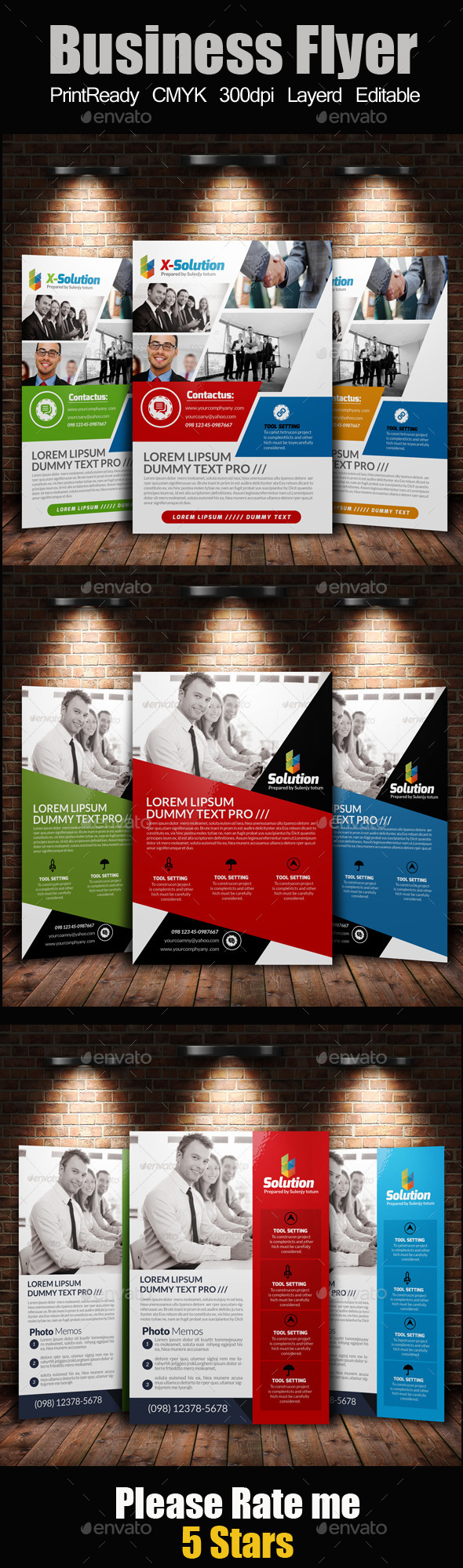 GraphicRiver A4 Business Flyer Template Bundle 11349990 GraphicRiver A4 Business Flyer Template Bundle 11349990